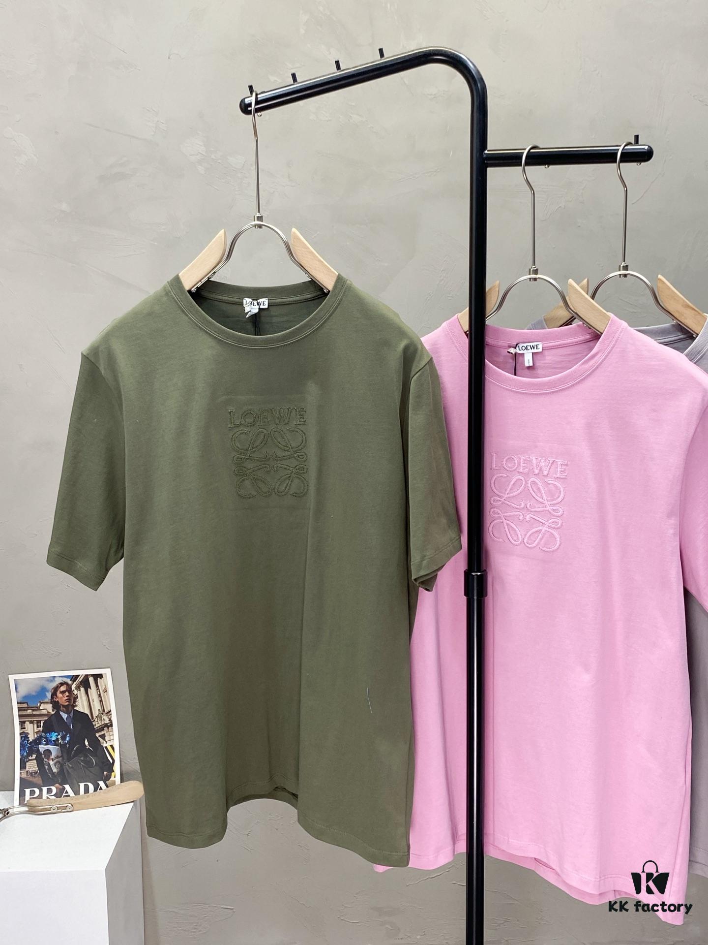 6931a0cfccd8ab3d7af94b1e Loewe Men's Spring Summer Short Sleeve Casual T-Shirt - Premium Custom Version, Fashionable and Versatile Bestseller, Imported Fabric, Ultra Soft and Smooth Touch, Skin-Friendly and Comfortable Wear
