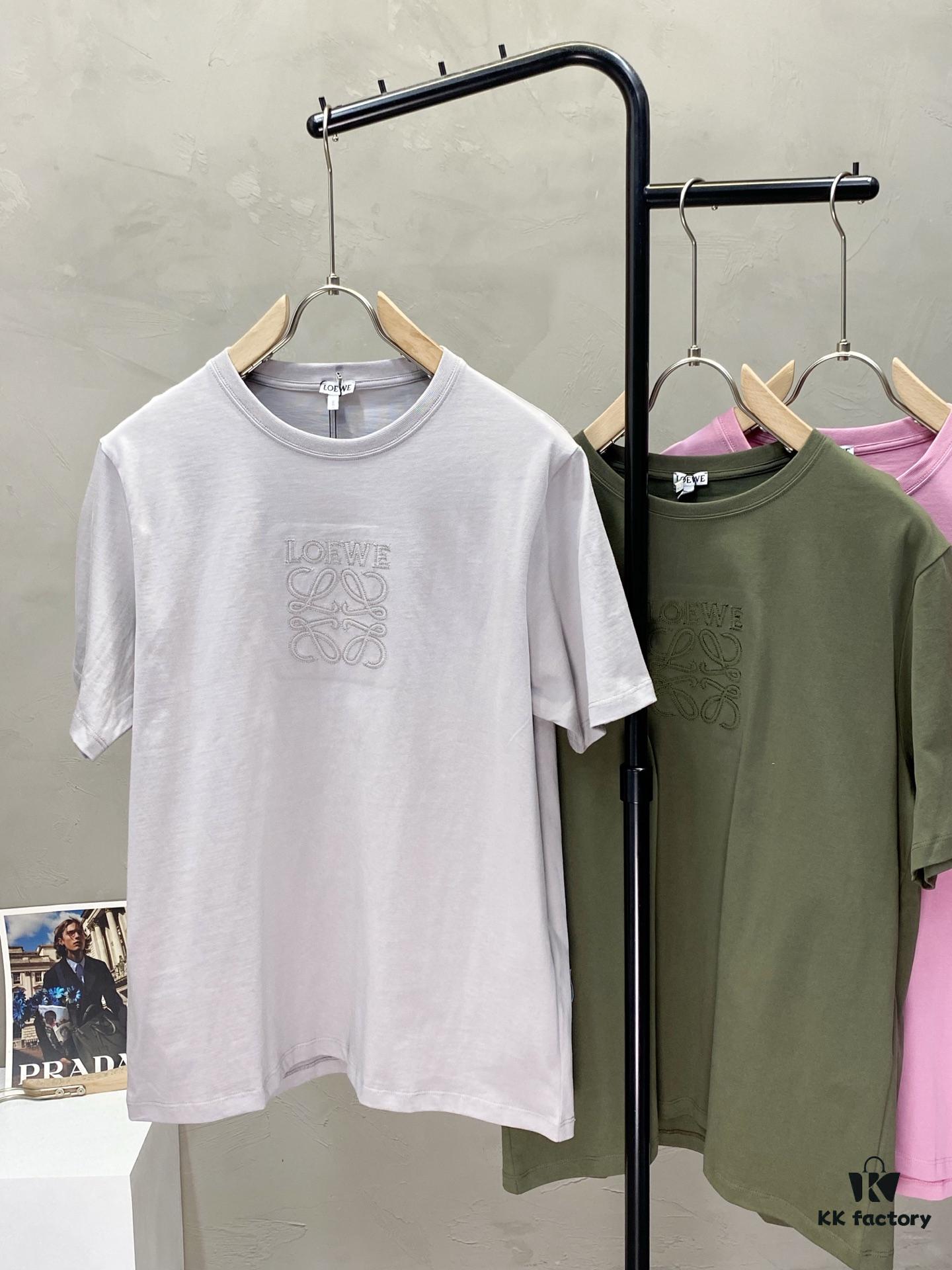 6931a0cfccd8ab3d7af94b20 Loewe Men's Spring Summer Short Sleeve Casual T-Shirt - Premium Custom Version, Fashionable and Versatile Bestseller, Imported Fabric, Ultra Soft and Smooth Touch, Skin-Friendly and Comfortable Wear