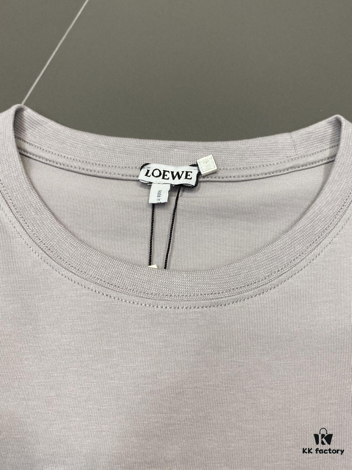 6931a0cfccd8ab3d7af94b21 Loewe Men's Spring Summer Short Sleeve Casual T-Shirt - Premium Custom Version, Fashionable and Versatile Bestseller, Imported Fabric, Ultra Soft and Smooth Touch, Skin-Friendly and Comfortable Wear