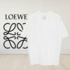 6931a0cfccd8ab3d7af94b27 High-Quality Loewe 25SS Spring/Summer Collection Loewe x Suna Fujita Collaboration Embroidered Round-Neck Short-Sleeve T-Shirt with Contrast Logo and Cartoon Rabbit Design