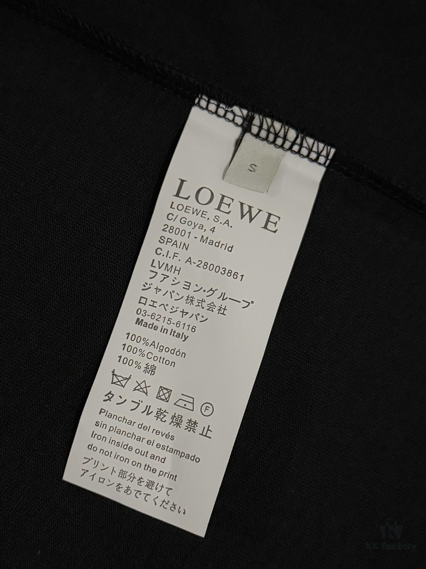 6931a0d1ccd8ab3d7af94b40 High-Quality Loewe 25SS Spring/Summer Collection Loewe x Suna Fujita Collaborative Series Embroidered Round-Neck Short-Sleeve T-Shirt, Color-Contrast Logo Embroidery on Chest with Cartoon Rabbit Theme, Cute and Fashionable Design, Imported Pallini Embroidery Machine Craftsmanship, Precise Stitching, Rich Colors and Textured Appearance, Well-Tailored Fit with Slight Neck Hugging, Made from 32s 280g Combed Full Cotton Fabric Offering Soft Luster, Skin-Friendly, Breathable and Structured Drape, Unisex Wear for Both Men and Women