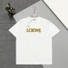 6931a0d2ccd8ab3d7af94b53 High-Quality Loewe 25SS Spring/Summer New Embroidered Logo Crew Neck Short Sleeve T-Shirt, Original Fabric, Celebrity-Inspired Design with Premium Spray-Painted 3D Embroidery, Front and Back Prints, 32-Single 280g Combed Pure Cotton Material, Extremely Comfortable Feel, Stylish Unisex Tee, Three Labels Complete, Not Ordinary Market Version