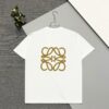 6931a0d2ccd8ab3d7af94b54 High-Quality Loewe 25SS Spring/Summer New Embroidered Logo Crew Neck Short Sleeve T-Shirt, Original Fabric, Celebrity-Inspired Design with Premium Spray-Painted 3D Embroidery, Front and Back Prints, 32-Single 280g Combed Pure Cotton Material, Extremely Comfortable Feel, Stylish Unisex Tee, Three Labels Complete, Not Ordinary Market Version