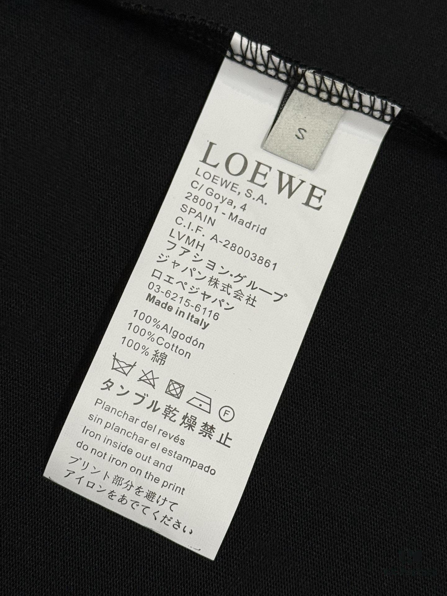 6931a0d2ccd8ab3d7af94b65 High-Quality Loewe 25SS Spring/Summer New Embroidered Logo Round Neck Short Sleeve T-Shirt, Original Fabric, Influencer and Celebrity Style, Front and Back with Spray-Painted 3D Embroidery, High-End Craftsmanship, Made of 32-Single 280g Combed Pure Cotton Fabric, Extremely Comfortable to Touch, Super Versatile and Stylish, Unisex Design, Complete with Three Labels, Not Ordinary Market Version, Quality Guaranteed