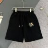 6931a0d4ccd8ab3d7af94b81 LOEWE Lightweight 400g Heavyweight Cotton Loose Embroidered Logo Shorts
