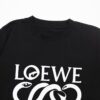 6931a0d4ccd8ab3d7af94b8a LOEWE* Loewe * Relaxed Fit Printed Logo Fashion Round Neck Short Sleeve T-Shirt for Spring and Summer, Unisex Comfortable Cotton Top