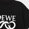 6931a0d4ccd8ab3d7af94b8b LOEWE* Loewe * Relaxed Fit Printed Logo Fashion Round Neck Short Sleeve T-Shirt for Spring and Summer, Unisex Comfortable Cotton Top