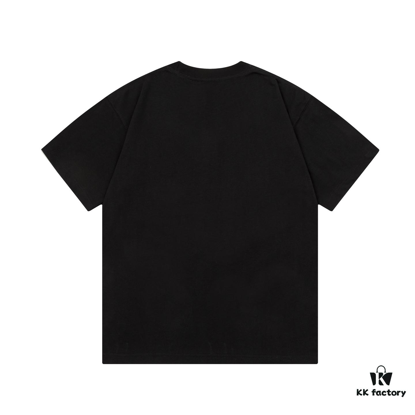 6931a0d4ccd8ab3d7af94b8e LOEWE* Loewe * Relaxed Fit Printed Logo Fashion Round Neck Short Sleeve T-Shirt for Spring and Summer, Unisex Comfortable Cotton Top