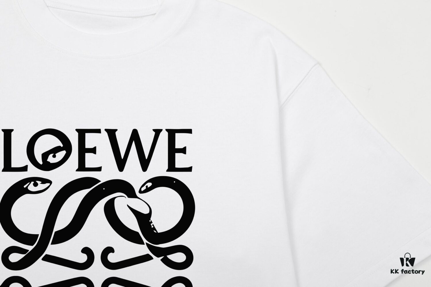 6931a0d5ccd8ab3d7af94b93 LOEWE* Loewe * Loose Fit Printed Logo Design Spring-Summer New Round Neck Fashion Short Sleeve T-Shirt, Comfortable and Stylish Unisex Wear