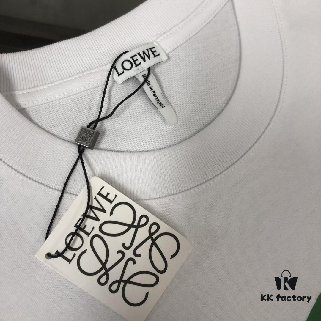 6931a0d6ccd8ab3d7af94ba5 LOEWE 25SS Summer New Arrival Round Neck Short-Sleeve T-Shirt