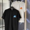 6931a0d6ccd8ab3d7af94bac LOEWE x Spirited Away Collaboration Flame Embroidered Doll Washed Cotton T-Shirt