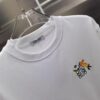 6931a0d7ccd8ab3d7af94bc5 Loewe Embroidered Short Sleeve T-Shirt (Top Quality Version, Different from Standard Stock)