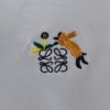 6931a0d7ccd8ab3d7af94bc6 Loewe Embroidered Short Sleeve T-Shirt (Top Quality Version, Different from Standard Stock)