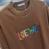 6931a0d8ccd8ab3d7af94bd1 Loewe Embroidered Short Sleeve T-Shirt (Top Quality Version, Distinct from Standard)