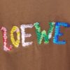 6931a0d8ccd8ab3d7af94bd2 Loewe Embroidered Short Sleeve T-Shirt (Top Quality Version, Distinct from Standard)