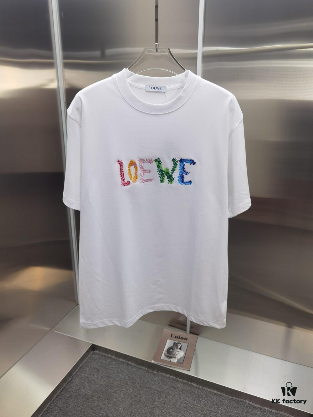 6931a0d8ccd8ab3d7af94be0 Loewe Inspired Short Sleeve T-Shirt (Embroidered Premium Version, Distinct from Standard Market Offerings)