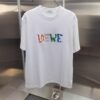 Loewe Inspired Short Sleeve T-Shirt (Embroidered Premium Version, Distinct from Standard Market Offerings)