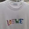 Loewe Inspired Short Sleeve T-Shirt (Embroidered Premium Version, Distinct from Standard Market Offerings)