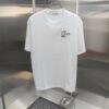 6931a0d9ccd8ab3d7af94be6 Loewe Embroidered Short Sleeve T-Shirt (Top Quality Version, Distinct from Standard)