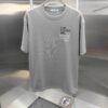 6931a0d9ccd8ab3d7af94bf2 Loewe Embroidered Short Sleeve T-Shirt (Top-tier Version, Distinct from Standard Stock) Unisex 100% Cotton Heavyweight Double Yarn Tee