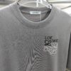 6931a0d9ccd8ab3d7af94bf4 Loewe Embroidered Short Sleeve T-Shirt (Top-tier Version, Distinct from Standard Stock) Unisex 100% Cotton Heavyweight Double Yarn Tee