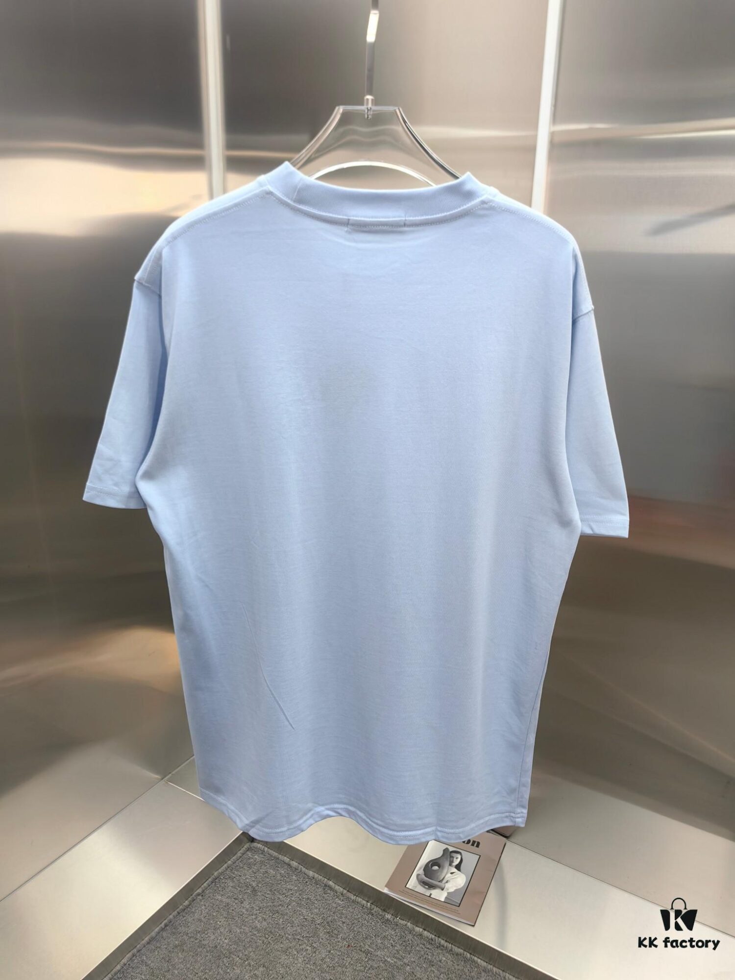 6931a0daccd8ab3d7af94bf9 Loewe Embroidered Short Sleeve T-Shirt (Premium Version, Distinguished from Standard Stock)