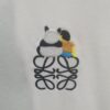 Loewe Embroidered Short Sleeve T-Shirt (Top Quality Version, Different from Standard Stock)