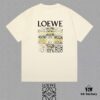 6931a0dbccd8ab3d7af94c17 LOE Loewe 25SS Master-Designed Brand New Printed Round-Neck Short-Sleeve T-Shirt