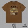 6931a0dcccd8ab3d7af94c18 LOE Loewe 25SS Master-Designed Brand New Printed Round-Neck Short-Sleeve T-Shirt
