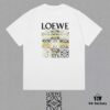 6931a0ddccd8ab3d7af94c22 LOE Loewe 25SS Master-Designed Brand New Printed Round-Neck Short-Sleeve T-Shirt