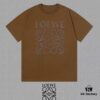 6931a0deccd8ab3d7af94c27 LOE Loewe 25SS Master-Designed Brand New Printed Round-Neck Short-Sleeve T-Shirt