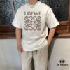 6931a0e0ccd8ab3d7af94c30 LOE Loewe 25SS Master-Designed Brand New Printed Round-Neck Short-Sleeve T-Shirt
