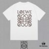 6931a0e0ccd8ab3d7af94c32 LOE Loewe 25SS Master-Designed Brand New Printed Round-Neck Short-Sleeve T-Shirt