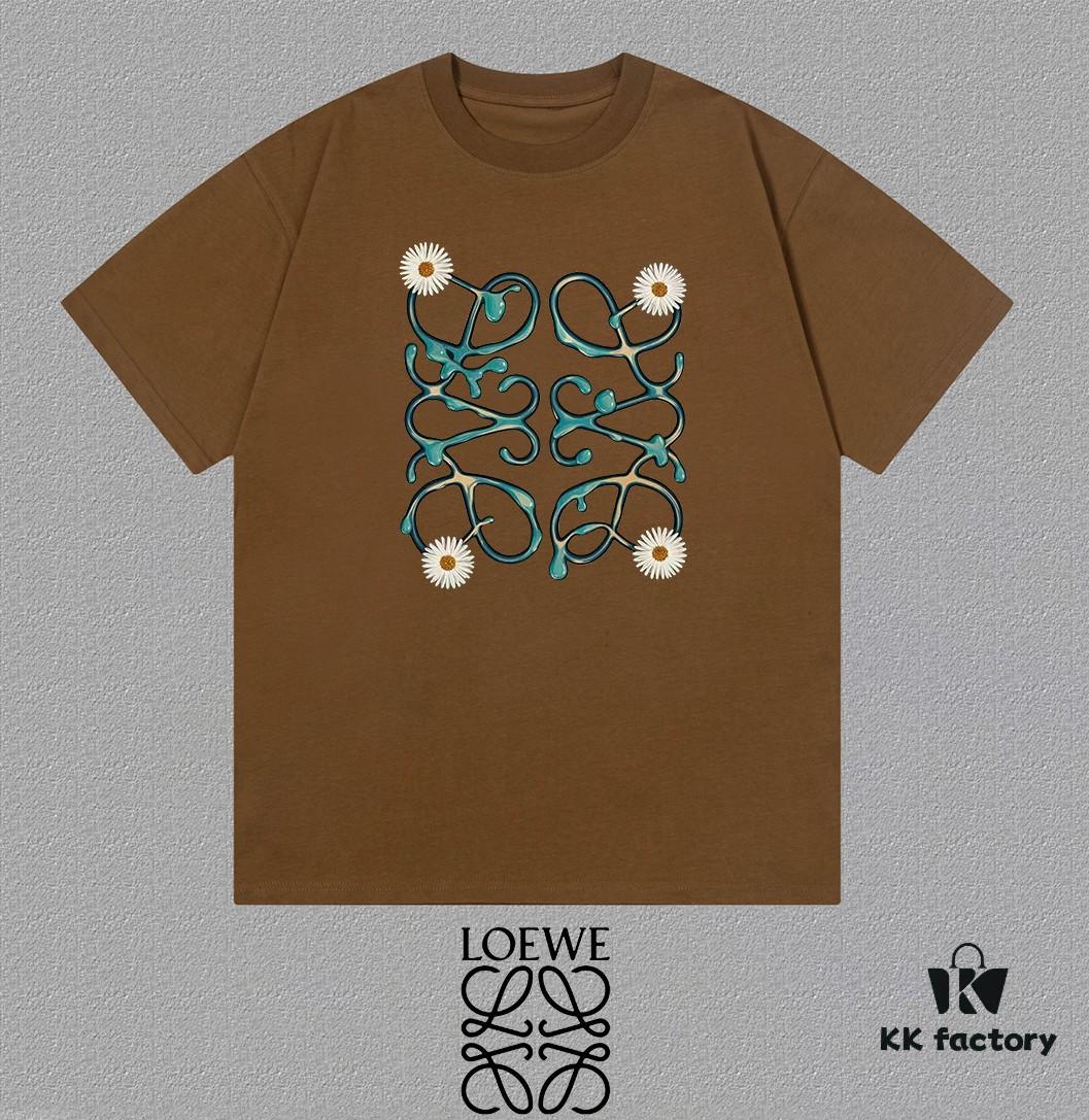 6931a0e2ccd8ab3d7af94c38 LOE Loewe 25SS Master-Designed Brand New Printed Round-Neck Short-Sleeve T-Shirt, Spring and Summer Latest Collection, OS Oversized Silhouette, 300g Full Cotton, Stylish and Unique, Extremely Versatile and Attractive, Perfect Unisex Essential