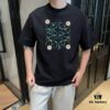 6931a0e3ccd8ab3d7af94c43 LOE Loewe 25SS Master-Designed Brand New Printed Round-Neck Short-Sleeve T-Shirt