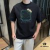 6931a0e6ccd8ab3d7af94c53 LOE Loewe 25SS Master-Designed Brand New Printed Round-Neck Short-Sleeve T-Shirt