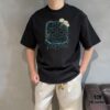 6931a0e6ccd8ab3d7af94c54 LOE Loewe 25SS Master-Designed Brand New Printed Round-Neck Short-Sleeve T-Shirt