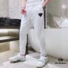 6931a0eaccd8ab3d7af94c8c PRADA Men's High-Quality Double-Mercerized Cotton Summer Suit Set, Imported Premium Fabric, Stylish and Versatile Design