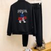 6931a0ebccd8ab3d7af94c94 PRADA (Blessing for the Plus-Size) New Arrival 2025 Hooded Cardigan Set – Premium Authentic Design, Made with 100% Natural High-Quality Roman Cotton, Exquisite Hardware, Elegant and Comfortable Fit