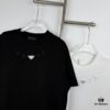 6931a0ecccd8ab3d7af94cb1 New PRADA 25SS Metal Print Short Sleeve T-Shirt, Spring and Summer Latest Collection, OS Drop-Shoulder Style, Fashionable and Unique Design, Extremely Versatile and Stylish, Unisex Wear, Must-Have Item