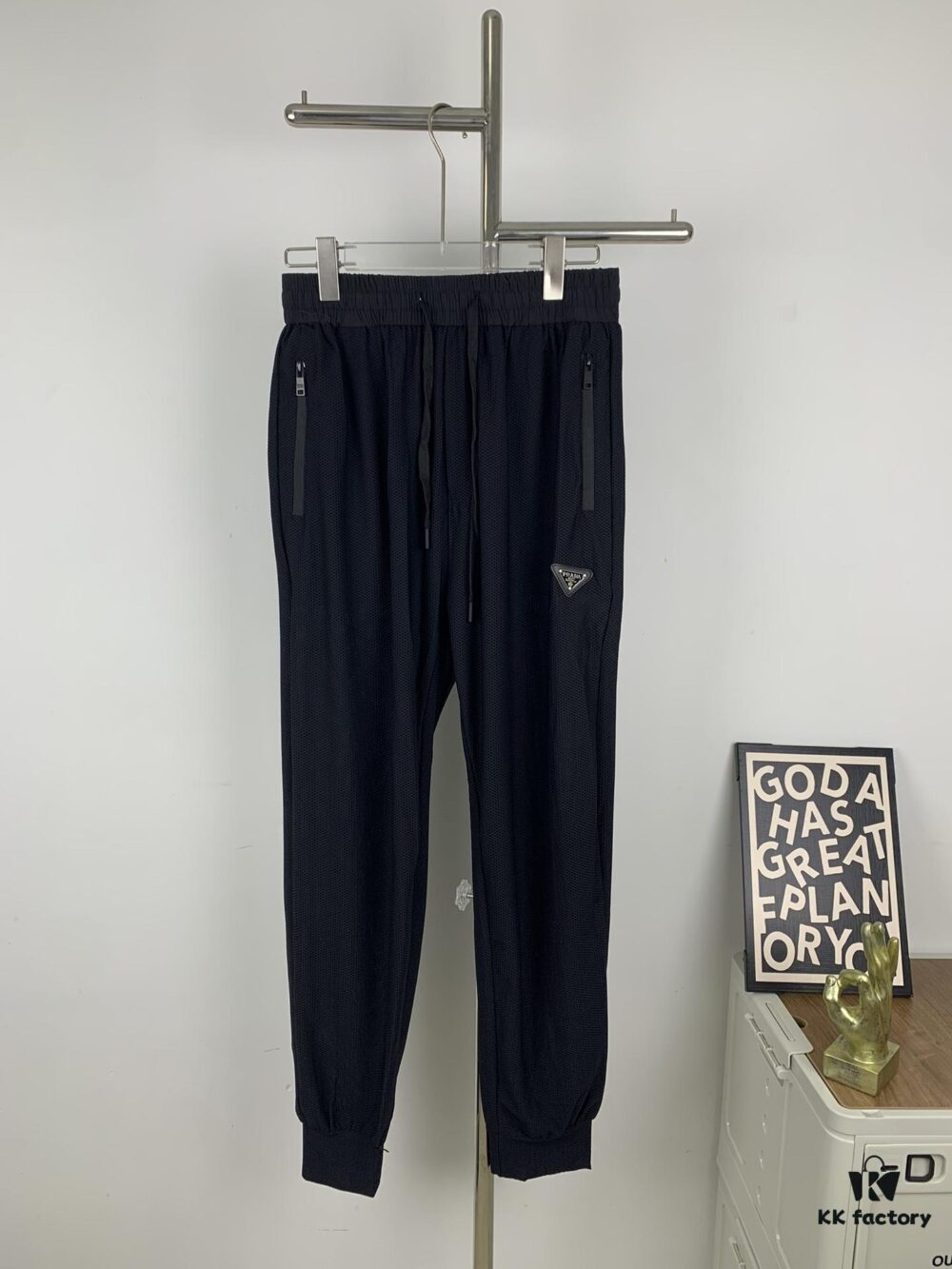 6931a0edccd8ab3d7af94cc3 New PRADA 23SS Men's and Women's Lightweight Breathable Quick-Dry Casual Trousers