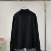 6931a0eeccd8ab3d7af94cdc New Prada 23FW Fall/Winter Fashion Show Stand Collar Zipper Knit Cardigan Sweater