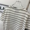 6931a0efccd8ab3d7af94ce9 New Prada Striped Classic Logo Short Sleeve T-Shirt