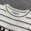 6931a0efccd8ab3d7af94cef New Prada Striped Classic Logo Short Sleeve T-Shirt