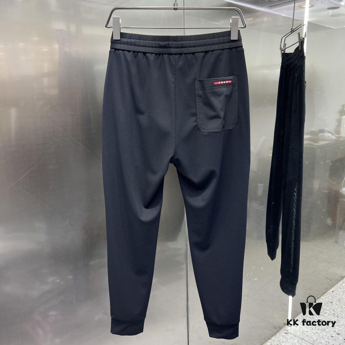 6931a0efccd8ab3d7af94cf1 New PRADA 23SS Men's and Women's Summer Casual Pants, Ultra-Lightweight Quick-Dry Breathable Trousers
