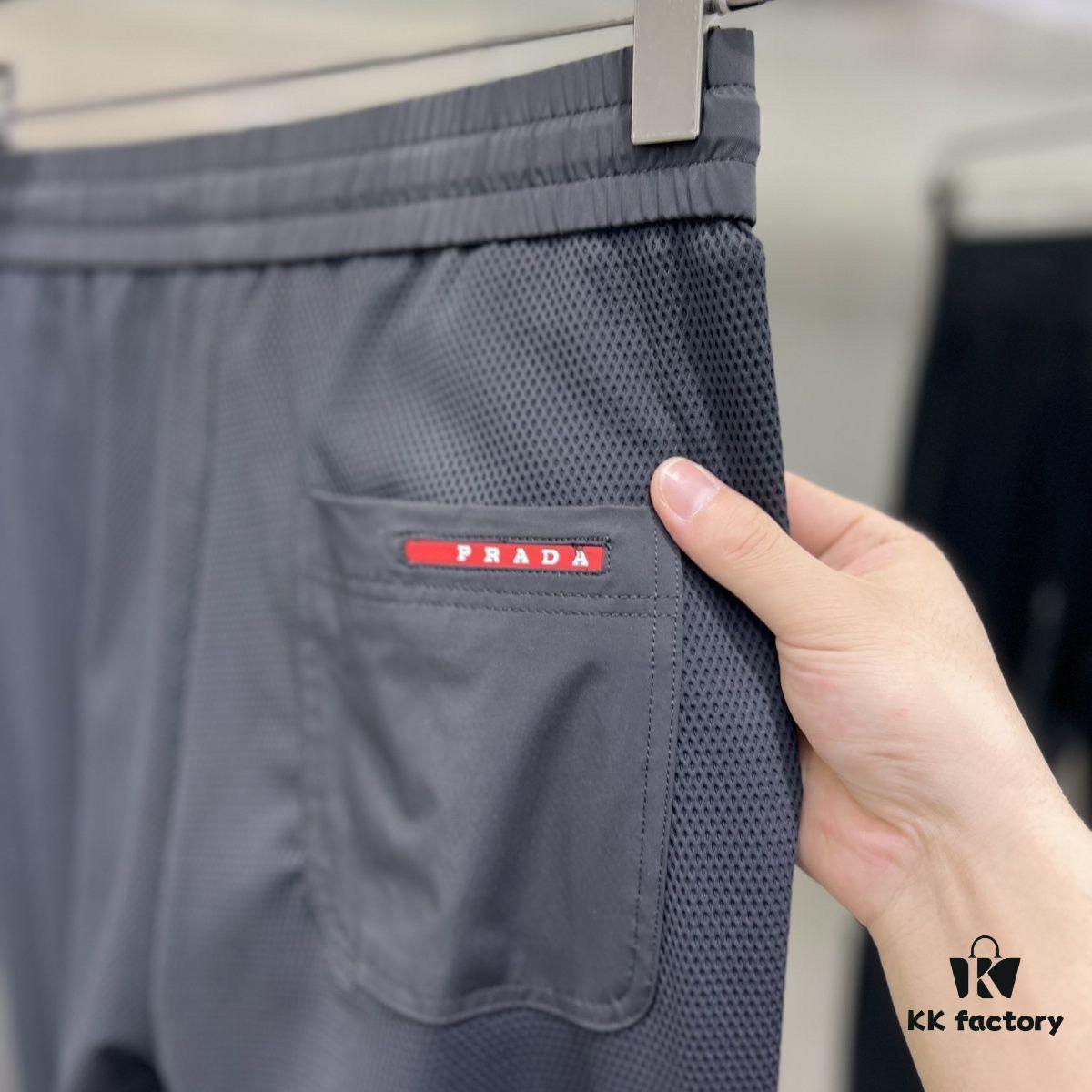 6931a0efccd8ab3d7af94cf4 New PRADA 23SS Men's and Women's Summer Casual Pants, Ultra-Lightweight Quick-Dry Breathable Trousers