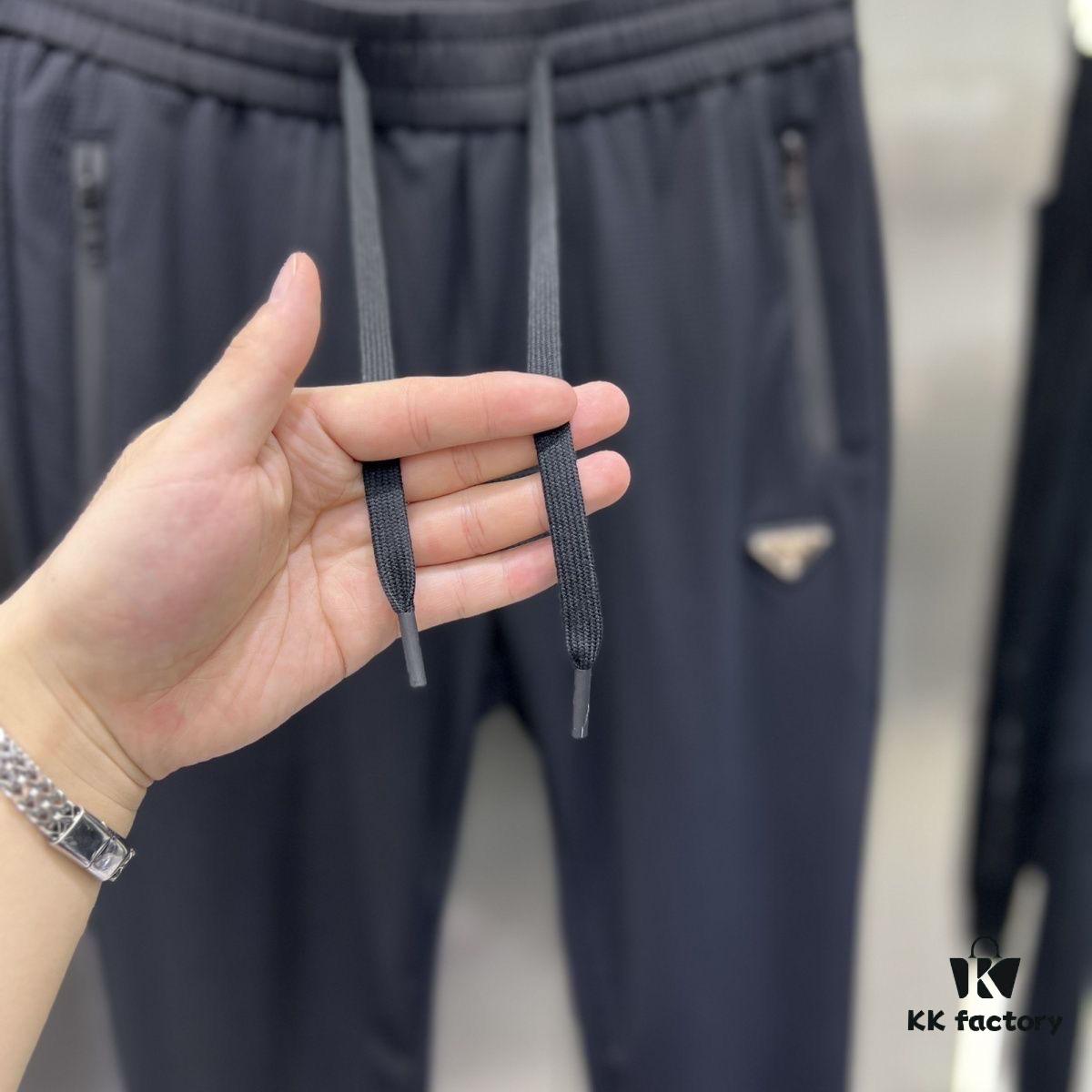 6931a0efccd8ab3d7af94cf6 New PRADA 23SS Men's and Women's Summer Casual Pants, Ultra-Lightweight Quick-Dry Breathable Trousers