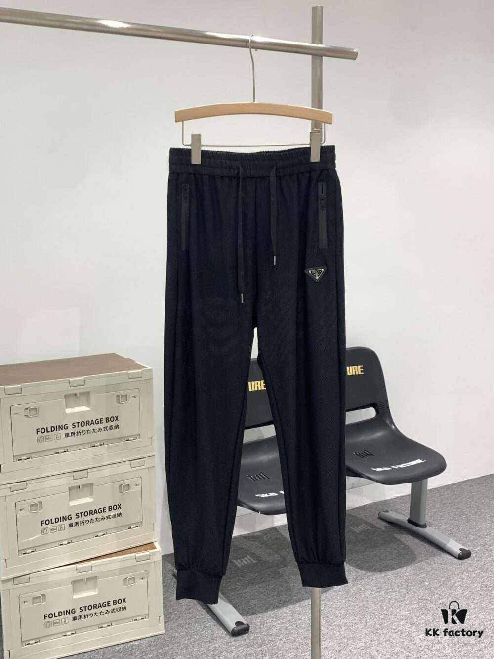 6931a0f0ccd8ab3d7af94cf9 New PRADA 23SS Men's and Women's Casual Pants, Breathable Quick-Dry Long Trousers, Lightweight Ice-Silk Style Summer Pants