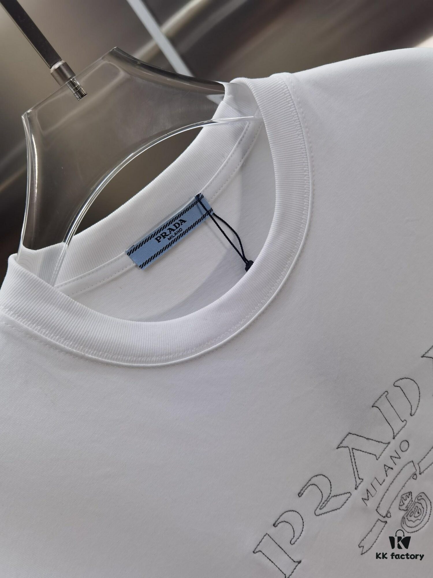 PR*DA Embroidered Premium Version Short Sleeve T-Shirt (Unisex)