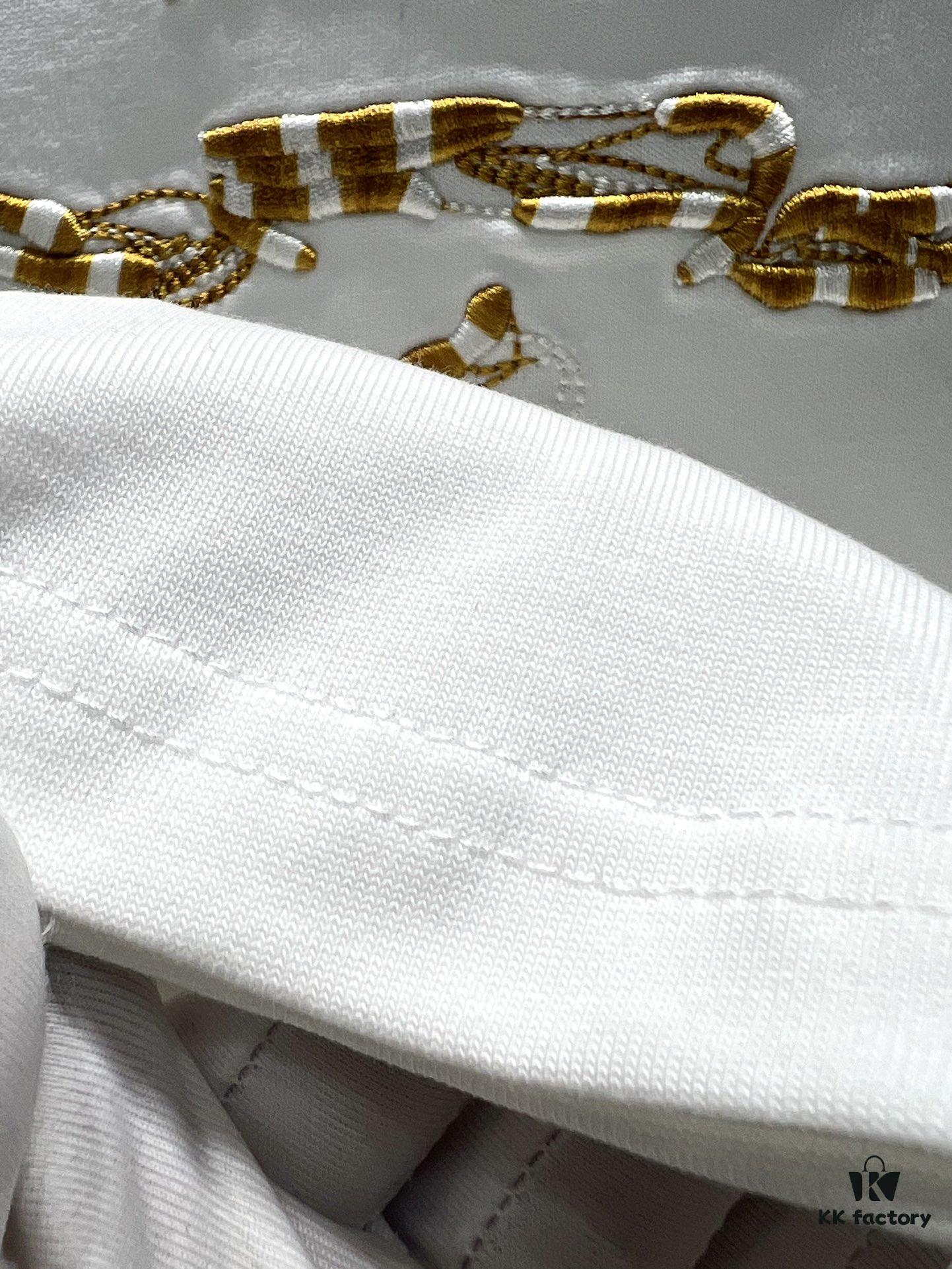 6931a0f2ccd8ab3d7af94d2d PRADA* Prada Jacquard Embroidery Large Logo Short Sleeve T-Shirt